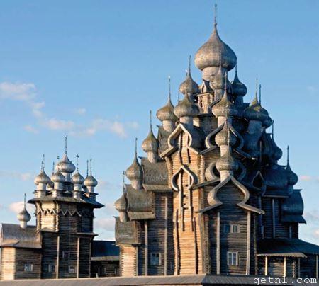 Tourism Church of the transfiguration, Kizhi, Russia