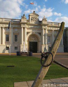 Entrance to the National Maritime Museum, Greenwich